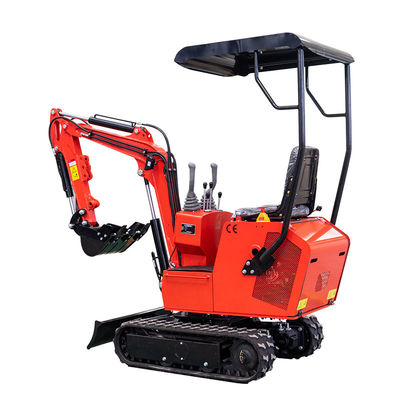 1ton মিনি ক্রলার এক্সকাভেটর 13.5hp EPA ডিজেল ইঞ্জিনের সাথে অনুমোদিত