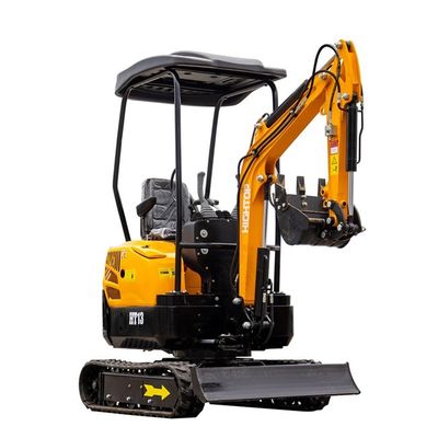 CE EURO5 ইঞ্জিন 1300kg হাইটপ মিনি এক্সকাভেটর HT13 কমপ্যাক্ট মিনি ডিগার