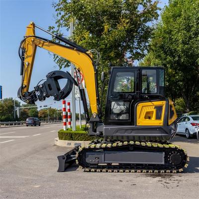 ইয়ানমার/কুবোটা ইঞ্জিন বিকল্প সহ HT65 1800kg CE সার্টিফাইড হাইড্রোলিক মিনি এক্সকাভেটর